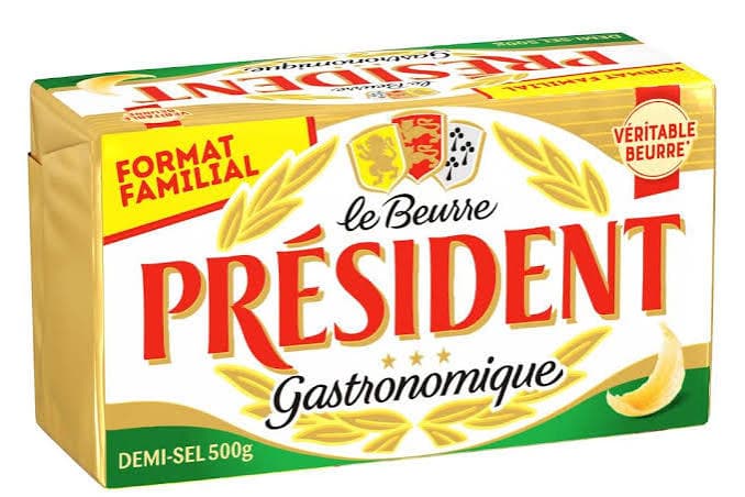 Beurre doux plaquette 250g