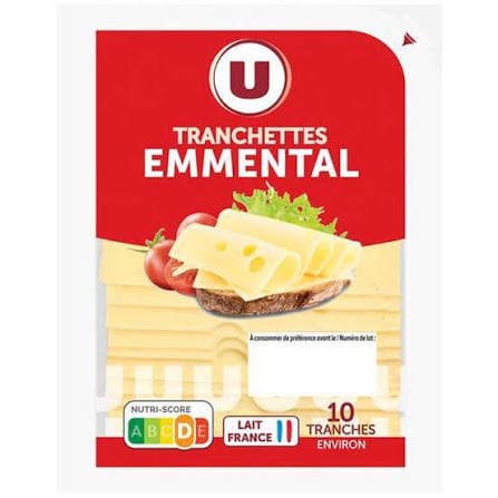 Emmental français en bloc 3 kg