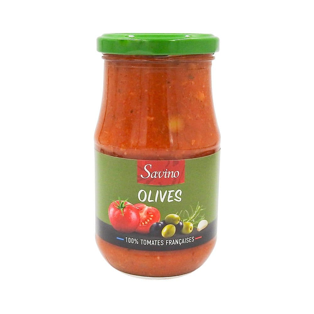 Sauce aux olives pot Savino 350g