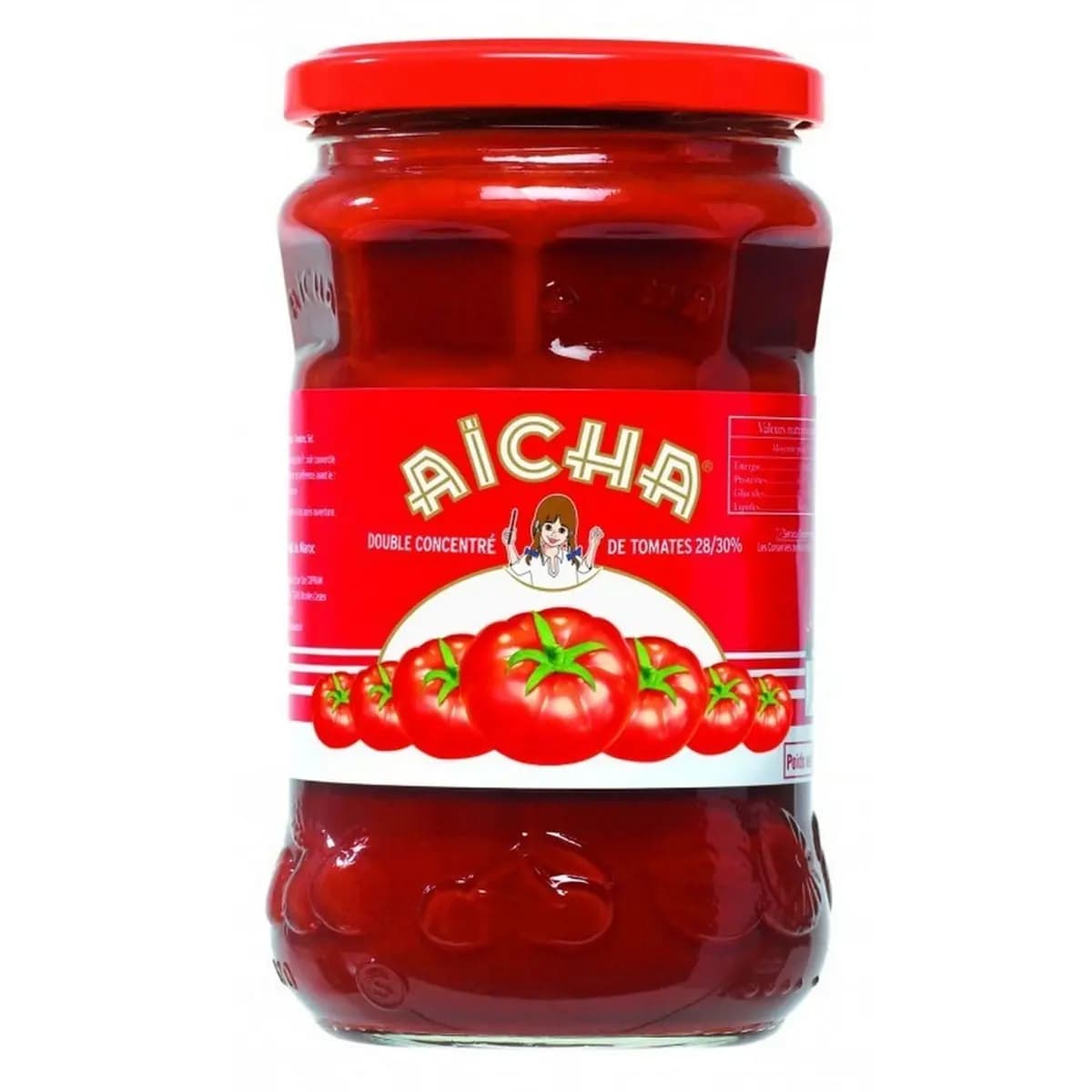 Double concentré tomate Aïcha 370g