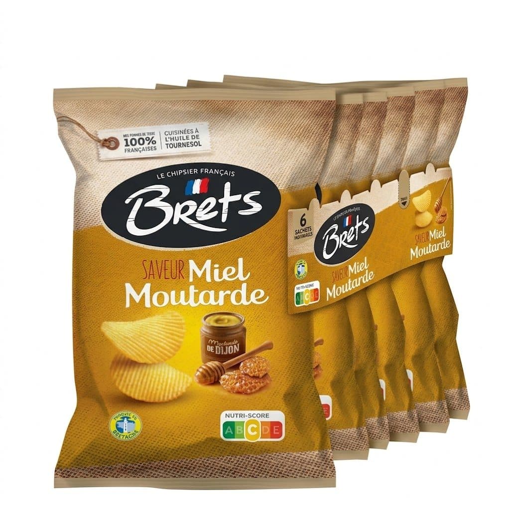 Bret's chips saveur Miel Moutarde 40g