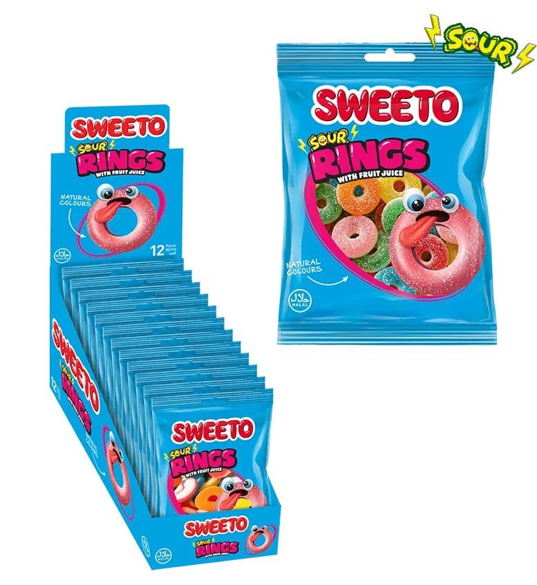 Sweeto - Anneau acides 80g