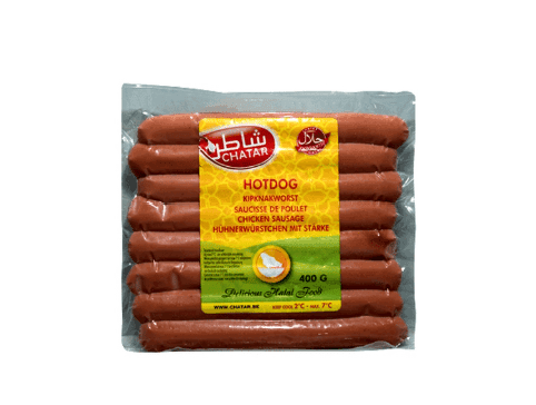 Chatar hot-dog poulet 400g