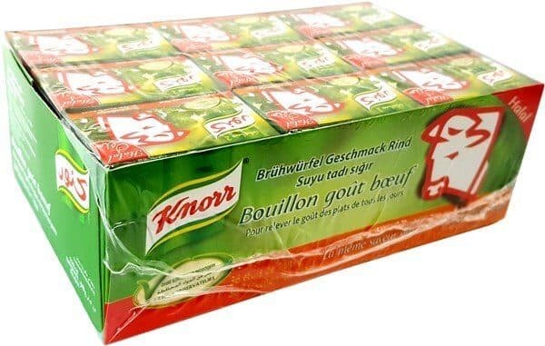 Bouillon Knorr saveur boeuf