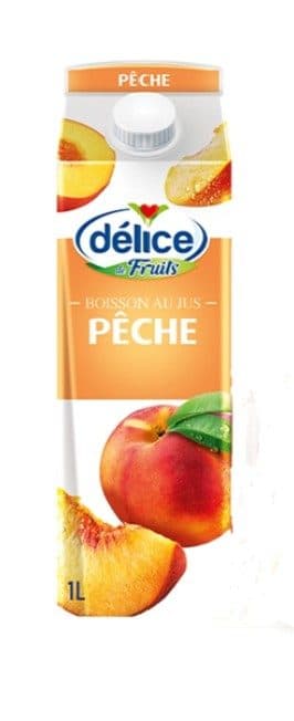 Jus de pêche Délice - 1l