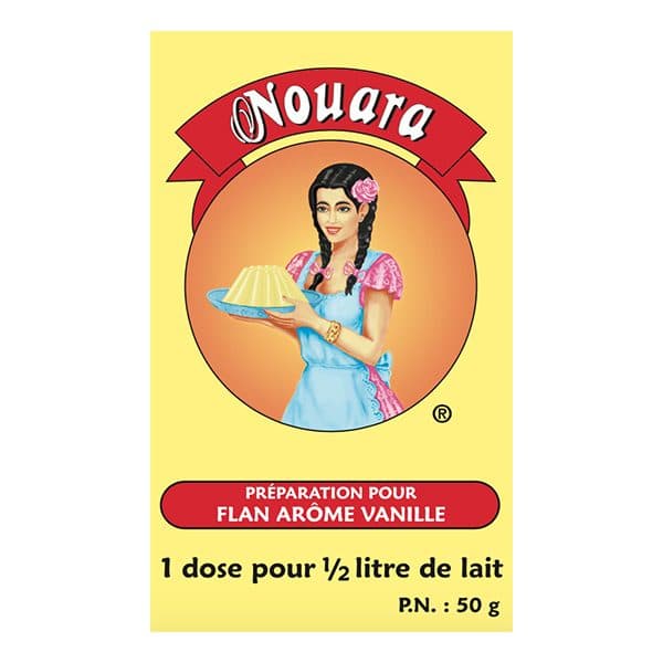 Flan Nouara arôme vanille 50g