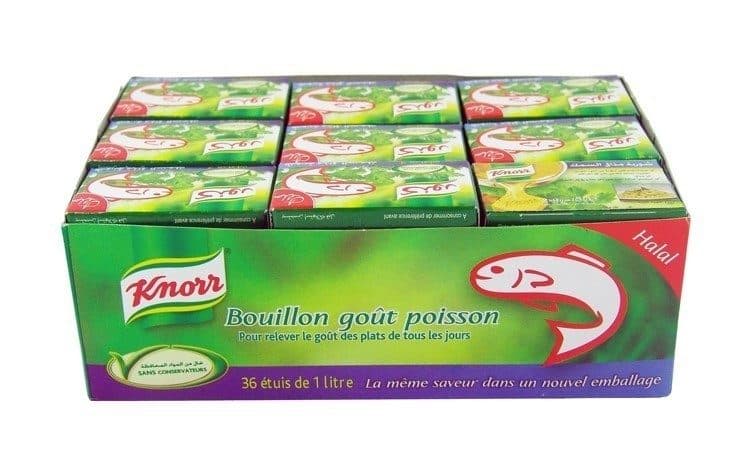 Bouillon Knorr saveur poisson