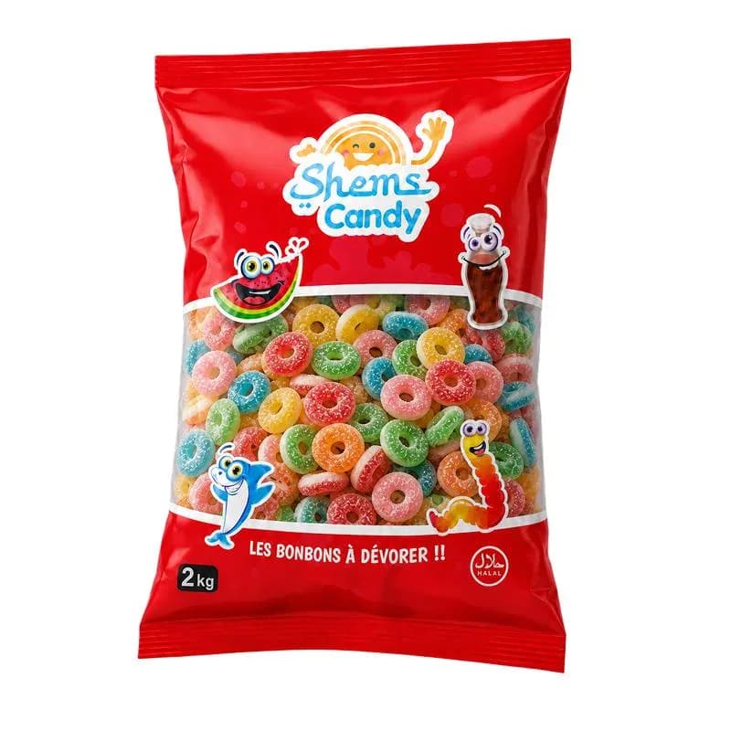 Anneaux Acides Halal Shems Candy 2kg