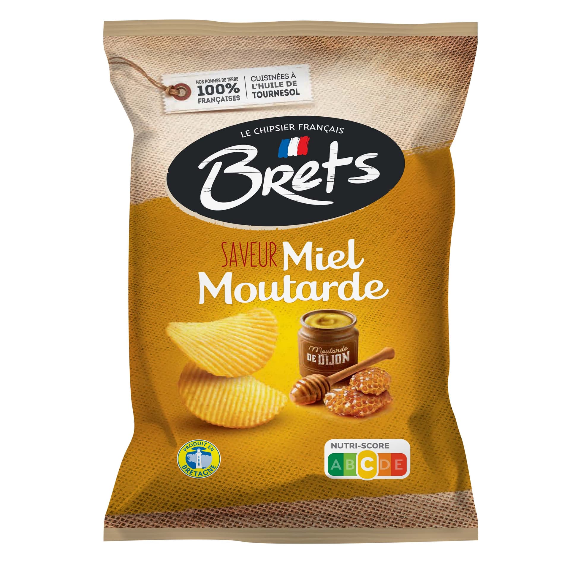 Bret's chips saveur Miel Moutarde 125g