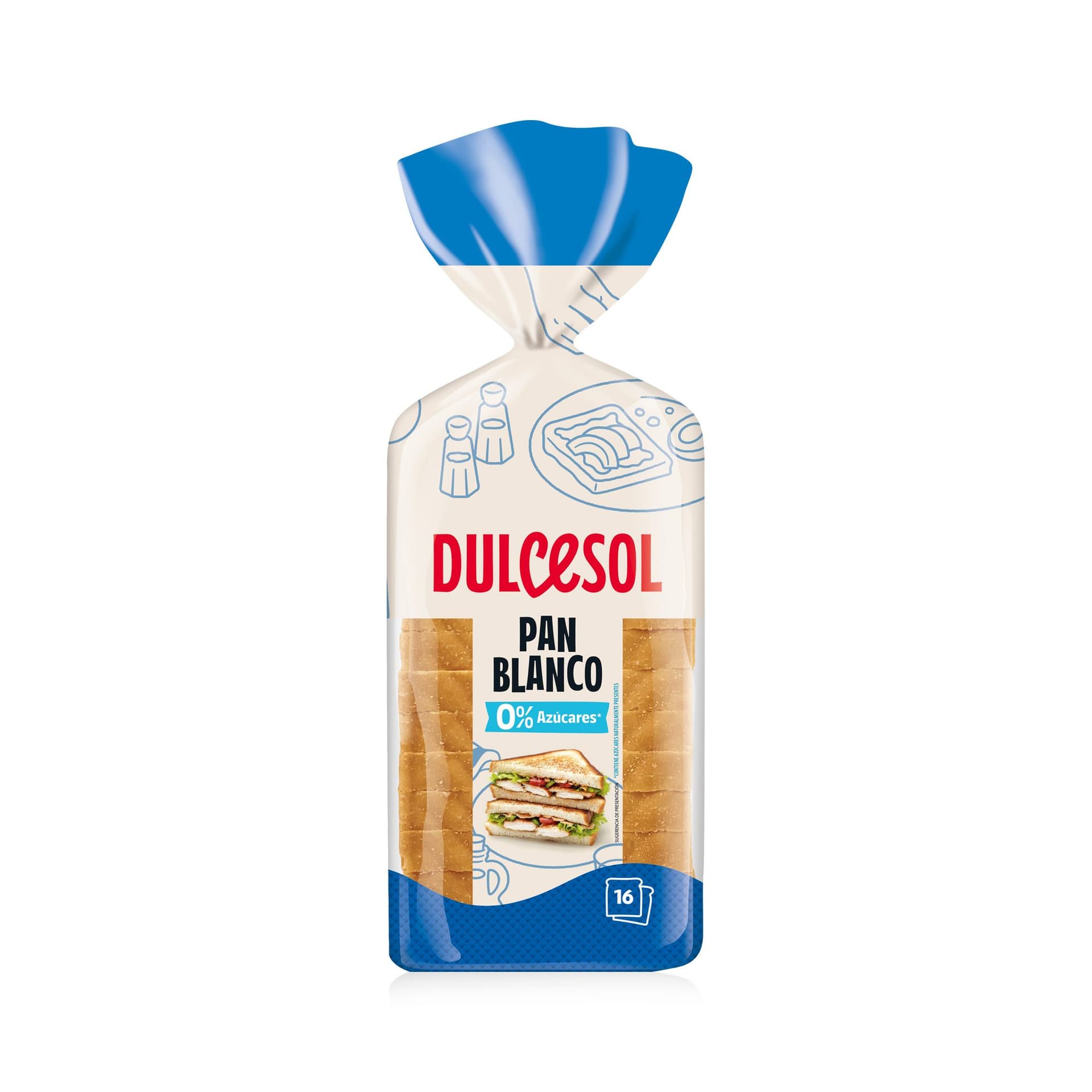 Pain de mie nature Dulcesol 460g