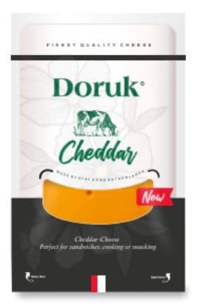 Doruk rood cheddar en tranche 48+ 150g