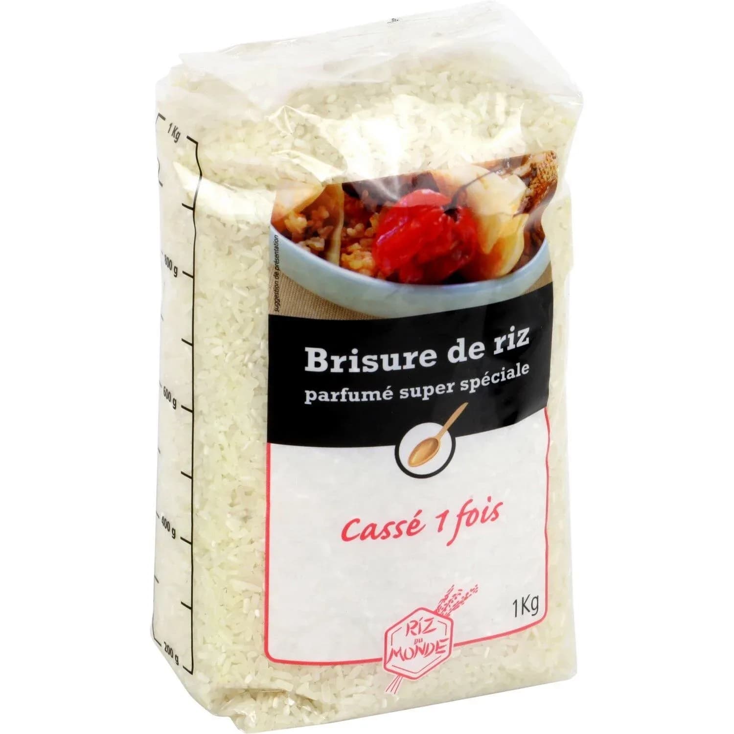 Brisure de riz cassé 1 fois RDM 1kg