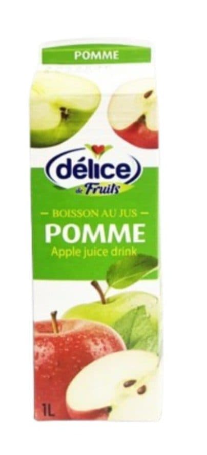 Jus de pomme Délice 1l