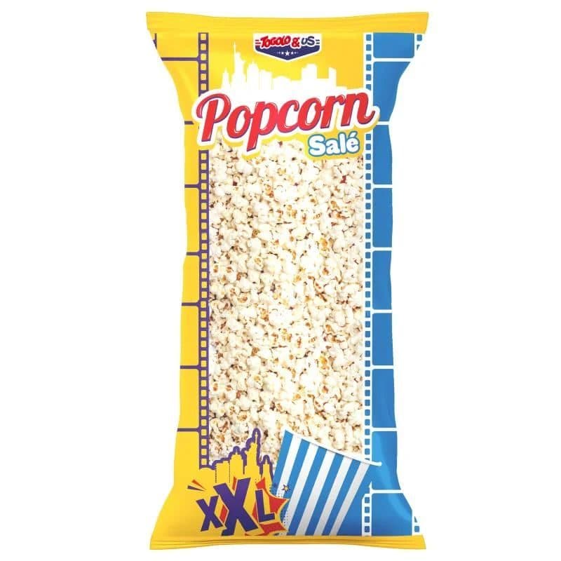 Sachet XXL Pop-Corn 300g salée en BOX PAV 1/4 de pal x 24