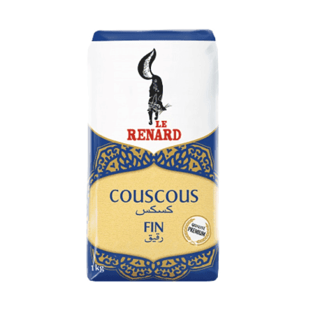 Le Renard couscous fin 1kg + 10% OFFERT