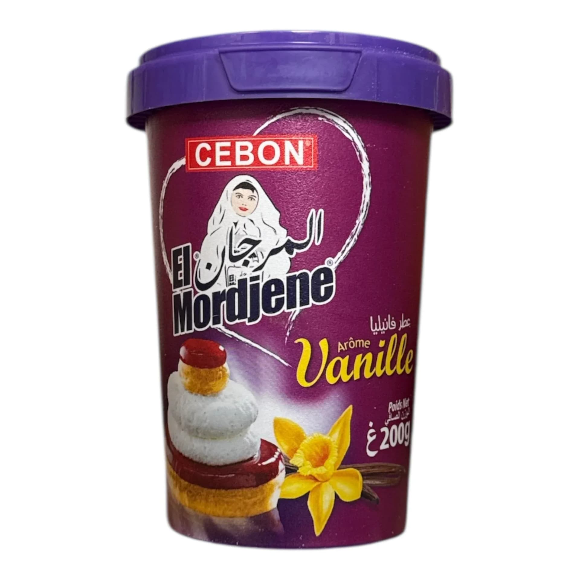 Arôme vanille en poudre El Mordjene 200g