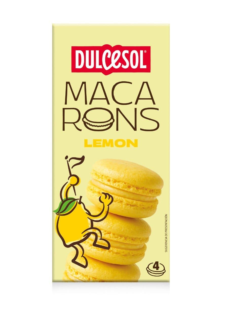 Macaron au citron*4 Dulcesol 90g