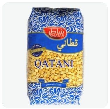 Pois cassé jaune Qatani 1kg