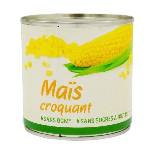 Maïs croquant conserve 285g