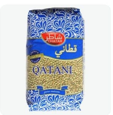 Lentille (laird) 6mm Qatani 1kg