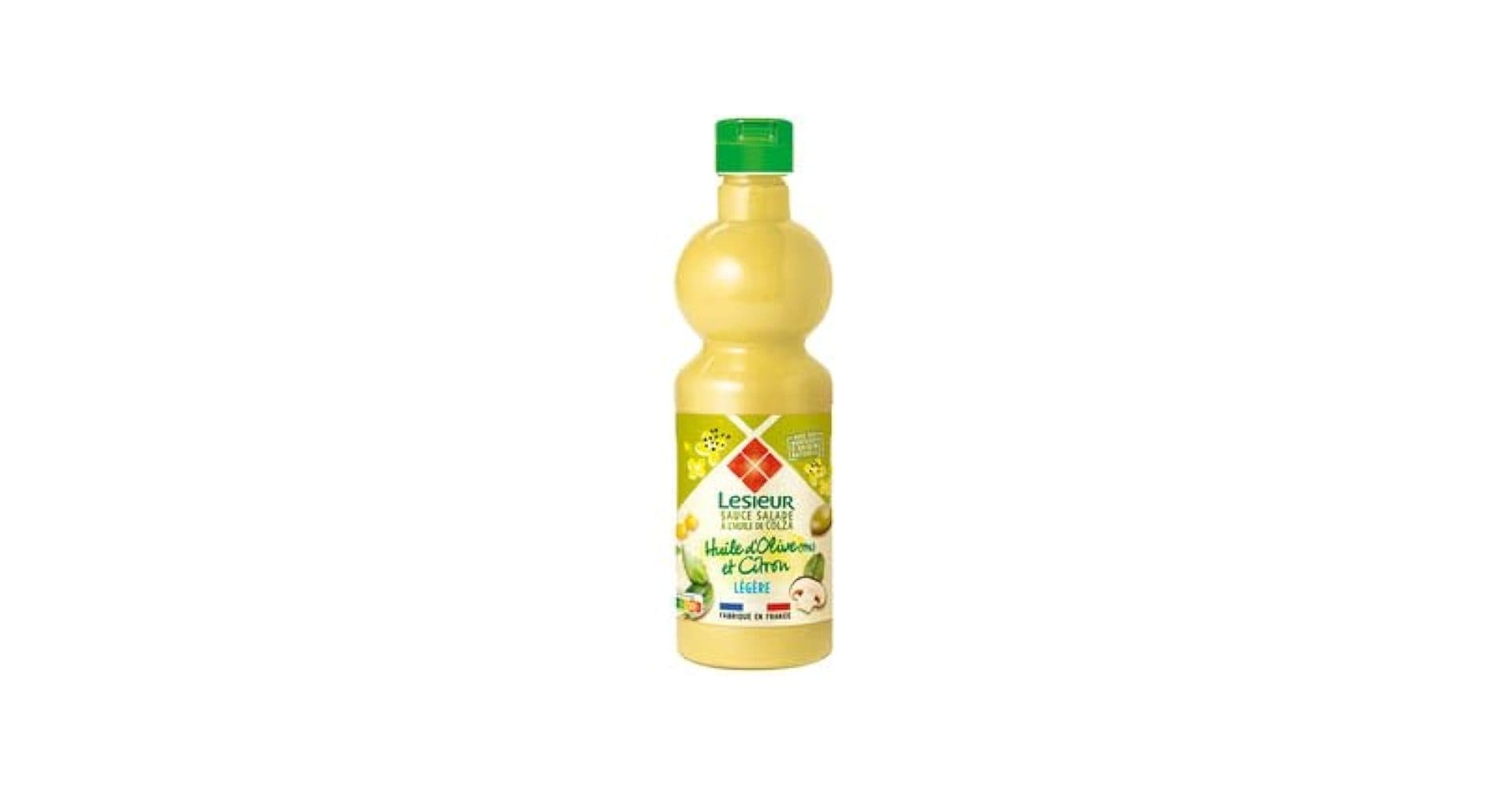 Sauce salade huile d’olive et citron Lessieur 50cl