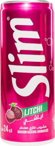 Slim litchi canette 24cl