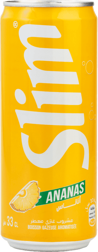 Slim ananas canette 24cl