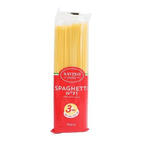 Spaghetti cuisson rapide n°71 Savino Pasta 500g