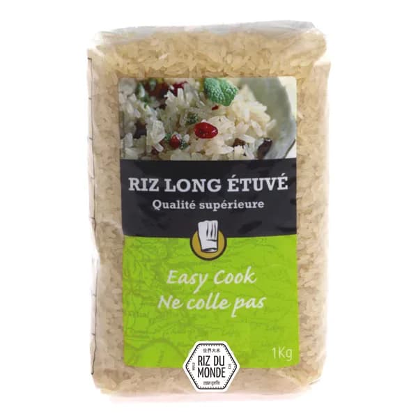 Riz long étuvé RDM 1kg