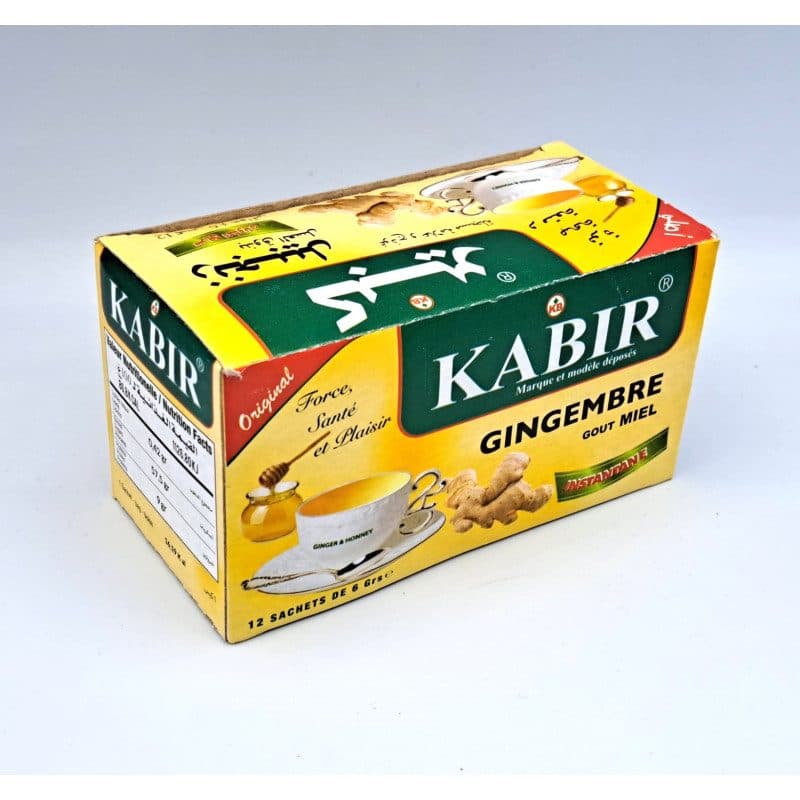 Kabir tisane gingembre miel 12 sachets