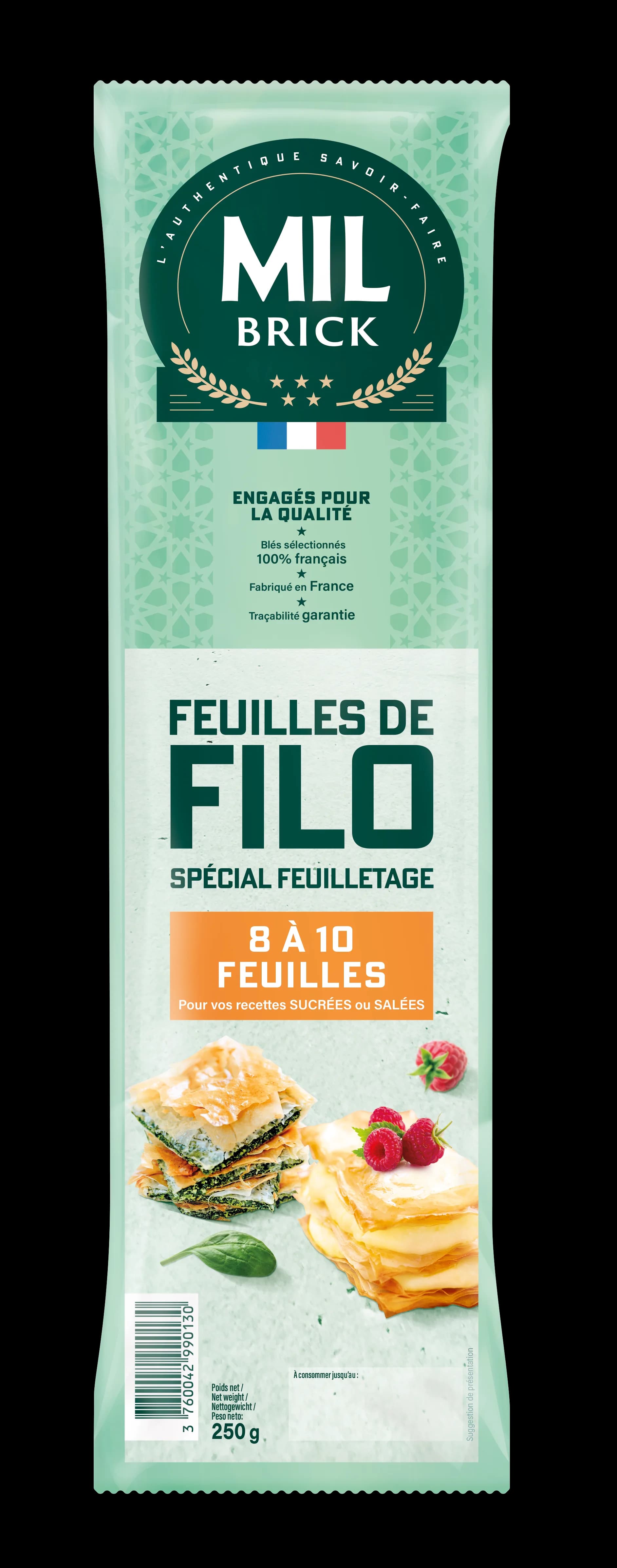Pâte filo Mil'brick 250g