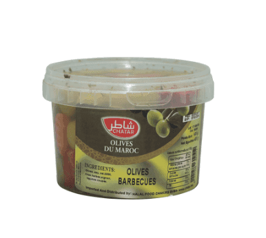 Olive barbecue Chatar 550g*6