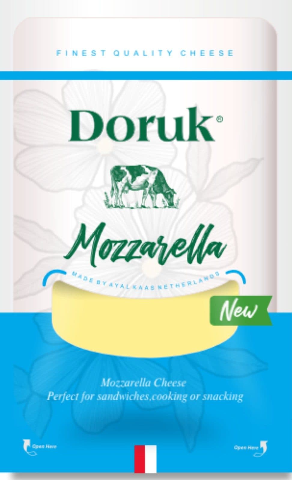 Doruk Mozzarella en tranche 150g