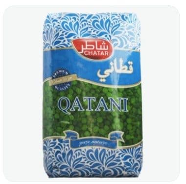 Pois cassé vert Qatani 1kg