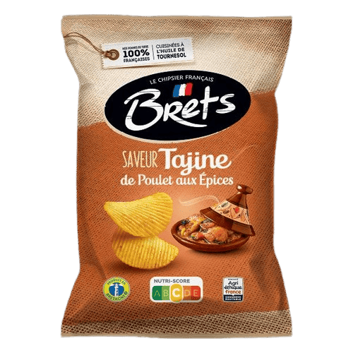 Bret's chips saveurs Tajine Poulet 125g