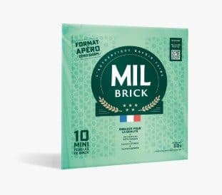 DEMI-COLIS / Feuille de brick fraîche Mil'brick 170g