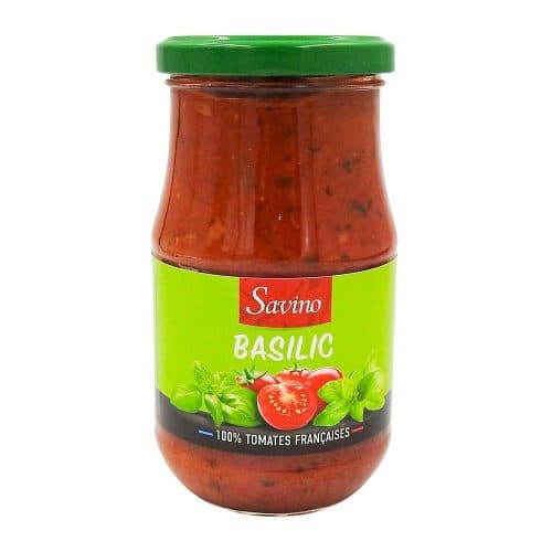 Sauce au basilic Savino 350g