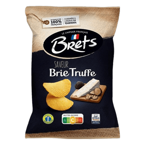 ÉDITION LIMITÉE : Bret's chips saveurs Brie Truffe 125g