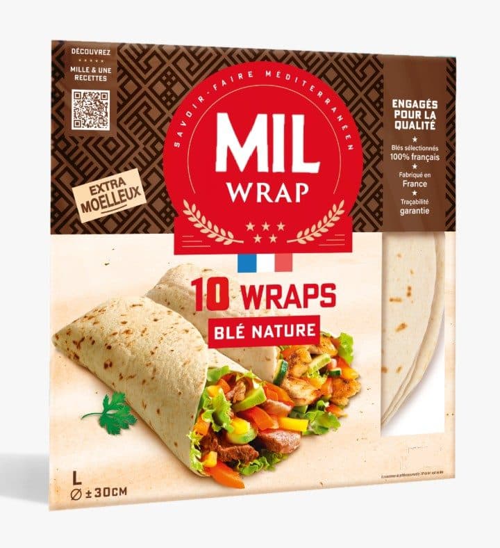 Tortilla Mil'Wrap 30cm - 10pcs - 920g