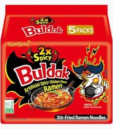 Samyang - Buldak Inst. Noodles hot chicken 2x spicy  (multi 8x5pc)