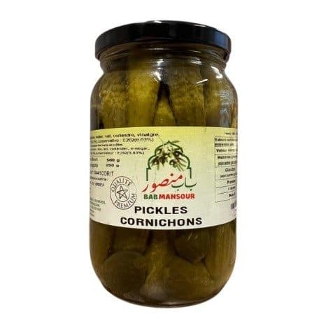 Cornichon bocal Bab Mansour 370ml