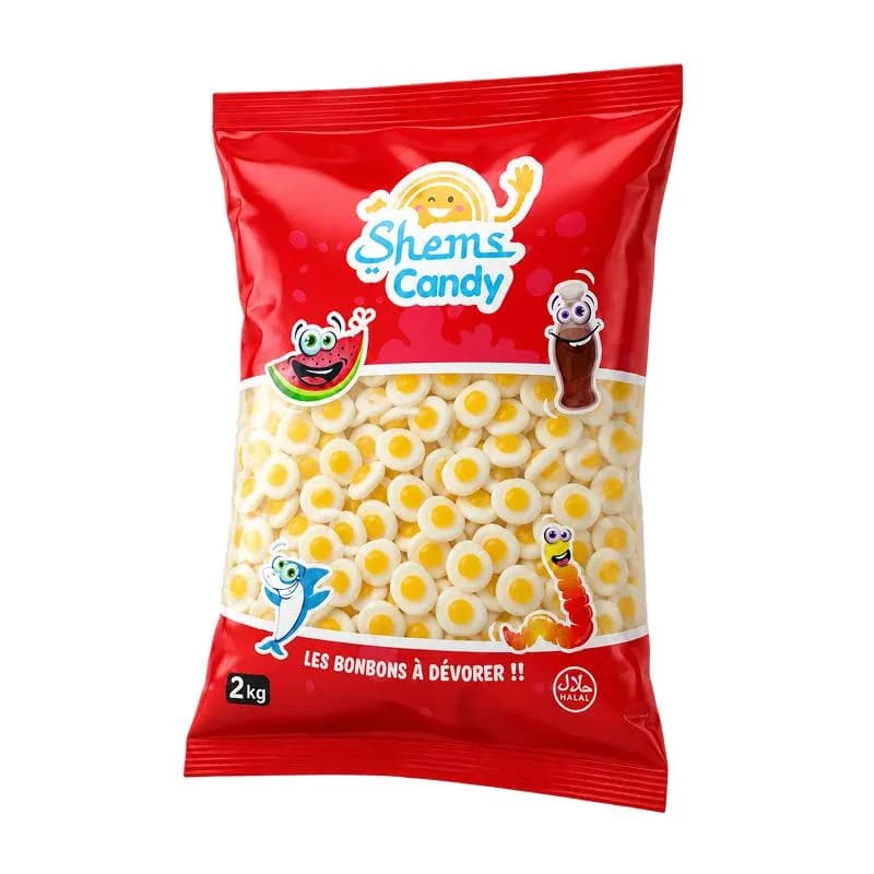 Oeufs au plat Lisses Halal Shems Candy 2kg