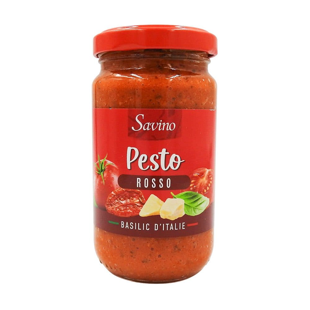 Sauce pesto rosso pot Savino 190g