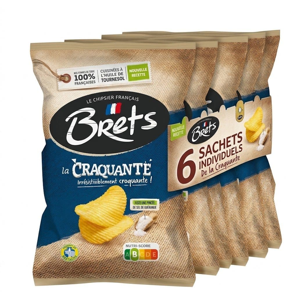 Bret's chips nature "Craquante" 40g