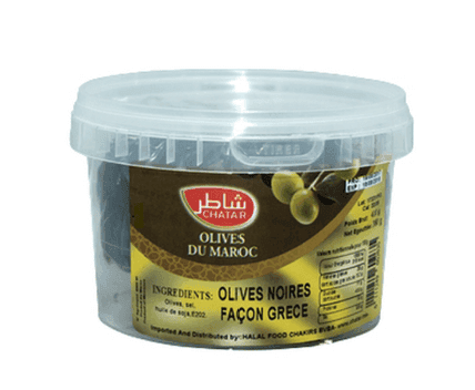 Olive noir façon grecque Chatar 550g