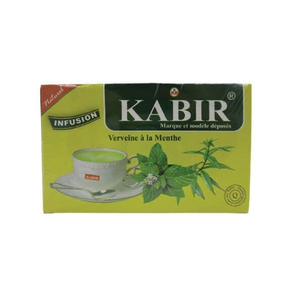 Kabir tisane verveine menthe 12 sachets