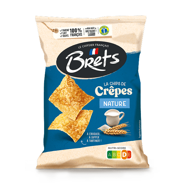 Bret's chips de crêpes nature 50g