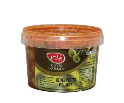 Olive verte piquante Chatar 550g